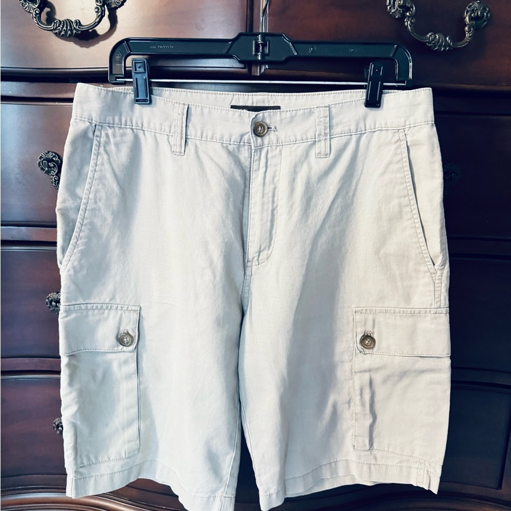 Michael Kors Men's Beige Cargo Shorts